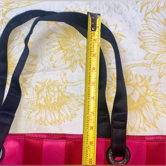 Victoria's Secret Bold Red and Pink Tote - Picture 6 of 9